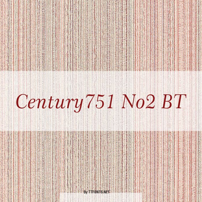 Century751 No2 BT example